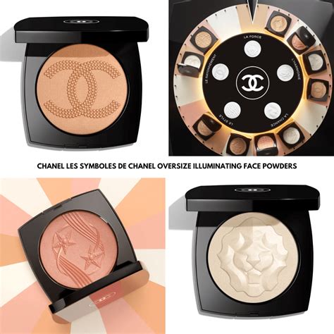 les symboles de chanel oversize illuminating face powder|chanel highlighter.